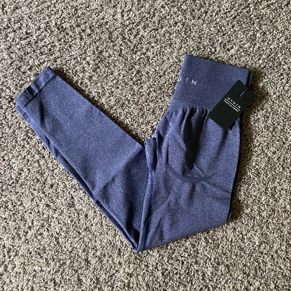 Brand New NVGTN Indigo Contour Seamless Leggings